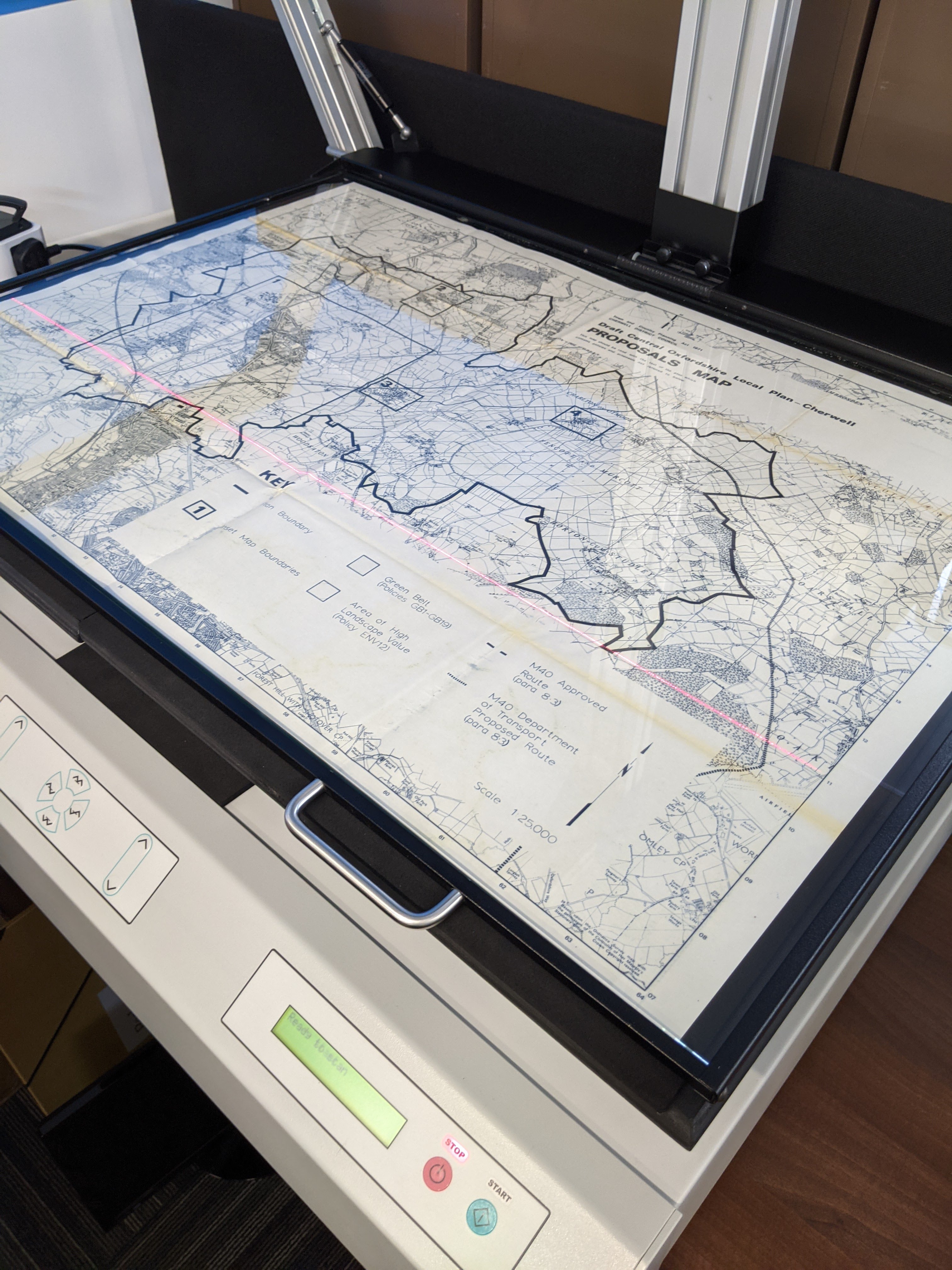 Oxfordshire County Council parchment archive